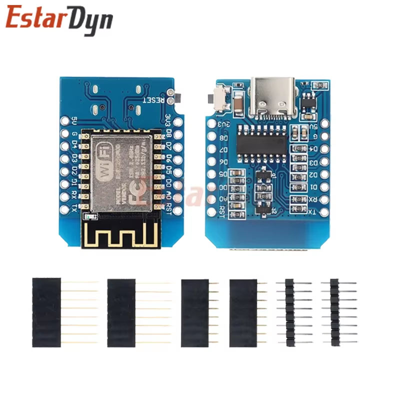 D1 Mini TYPE-C/MICRO ESP8266 E - огляд і ціна Nodemcuv2
