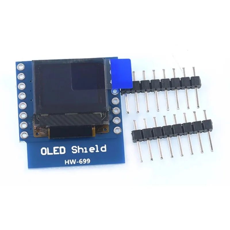 0.66 inch OLED Display Module  - огляд і ціна Wemos D1 Mini