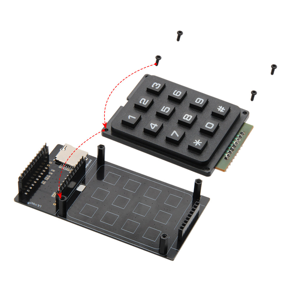 LILYGO  TTGO T-Display Keyboar - огляд і ціна Ttgo Tdisplay