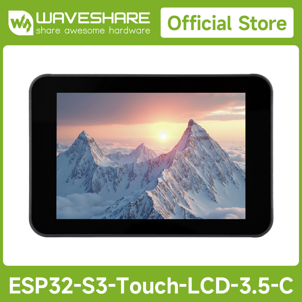 Waveshare ESP32-S3 3.5inch Cap - огляд і ціна Waveshare Esp32