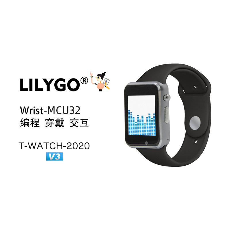 LILYGO T-WATCH-2020 V3 Microph - огляд і ціна Ttgo T Watch