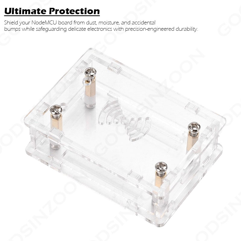 Acrylic Case kit for ESP32 Nod - огляд і ціна Nodemcuv2