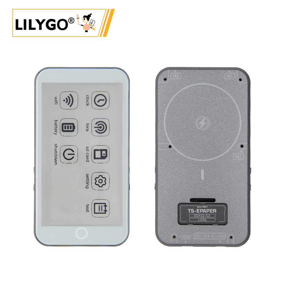 LILYGO® T5S3 Pro 4.7-inch E-Pa - огляд і ціна Ttgo T Watch