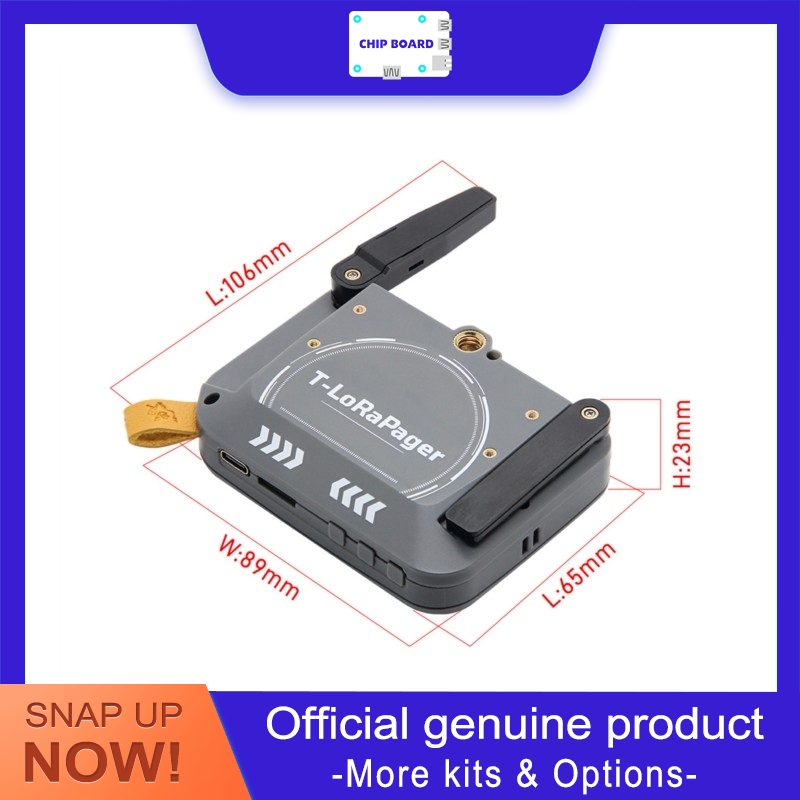 LILYGO T-LoRa Pager Handheld C - огляд і ціна Lolin S3